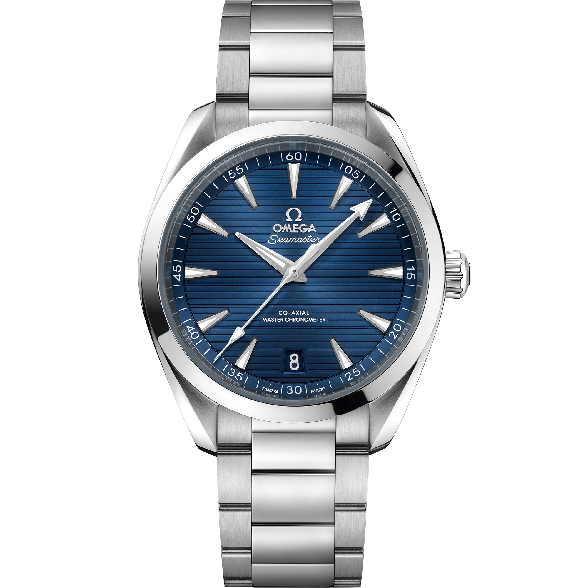 海马系列 AQUA TERRA 150米腕表 41毫米, 精钢表壳 搭配 精钢表链 - 220.10.41.21.03.003 - 影像 1