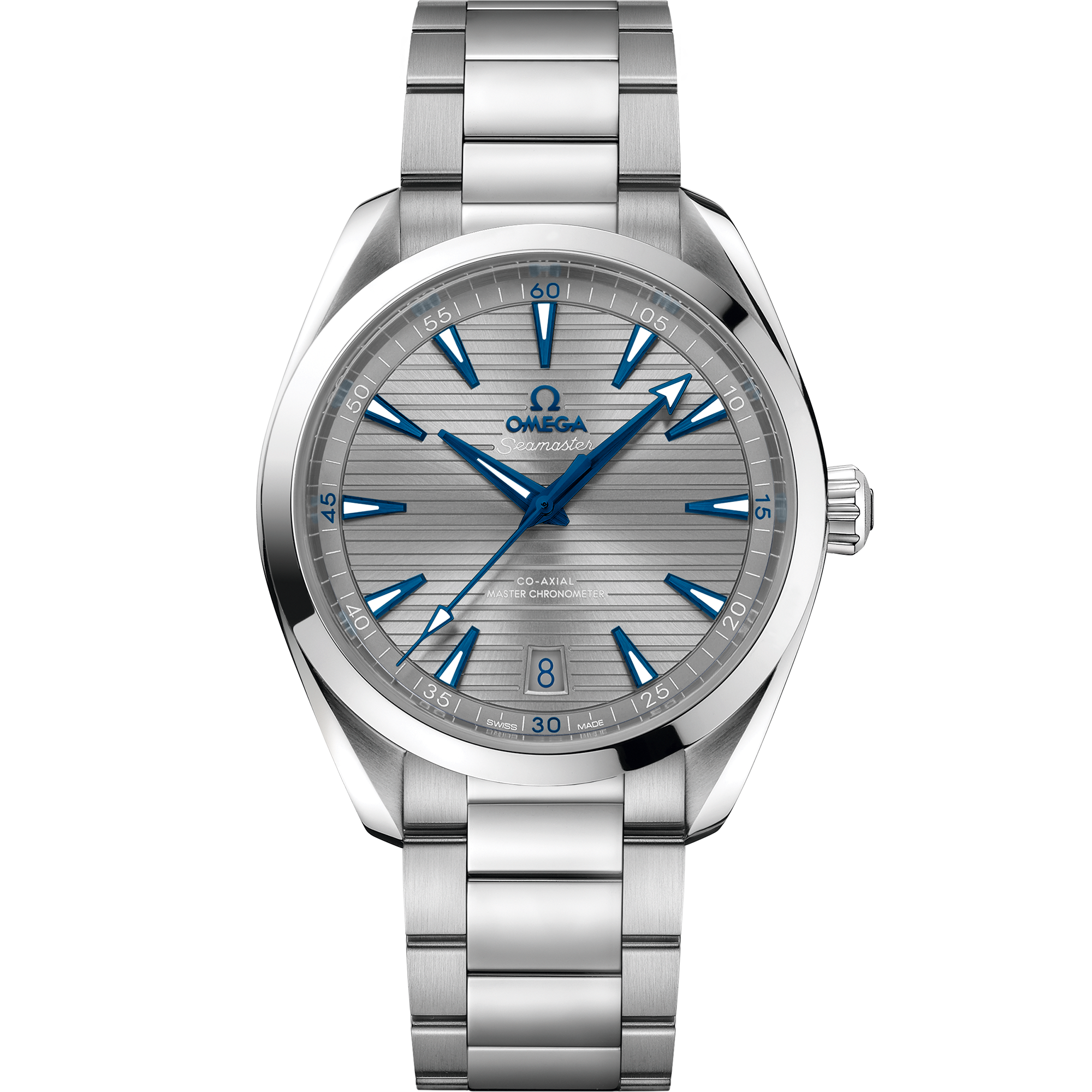 海马系列 AQUA TERRA 150米腕表 41毫米, 精钢表壳 搭配 精钢表链 - 220.10.41.21.06.001 - 影像 1