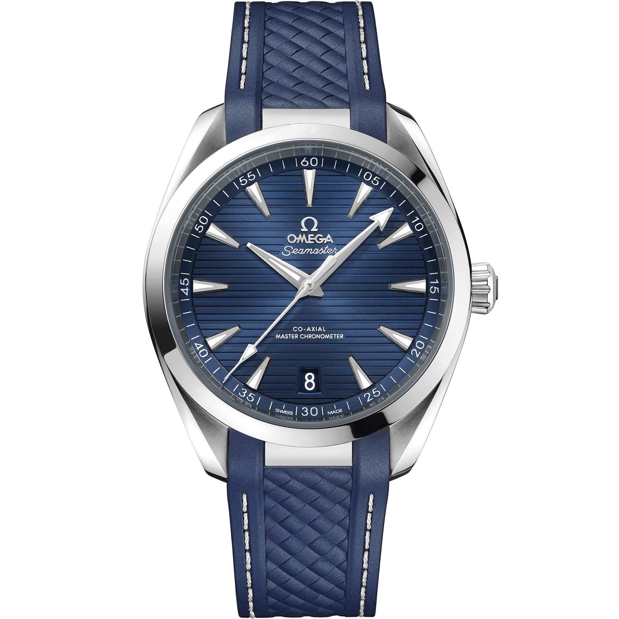 海马系列 AQUA TERRA 150米腕表 41毫米, 精钢表壳 搭配 橡胶表带 - 220.12.41.21.03.007 - 影像 1