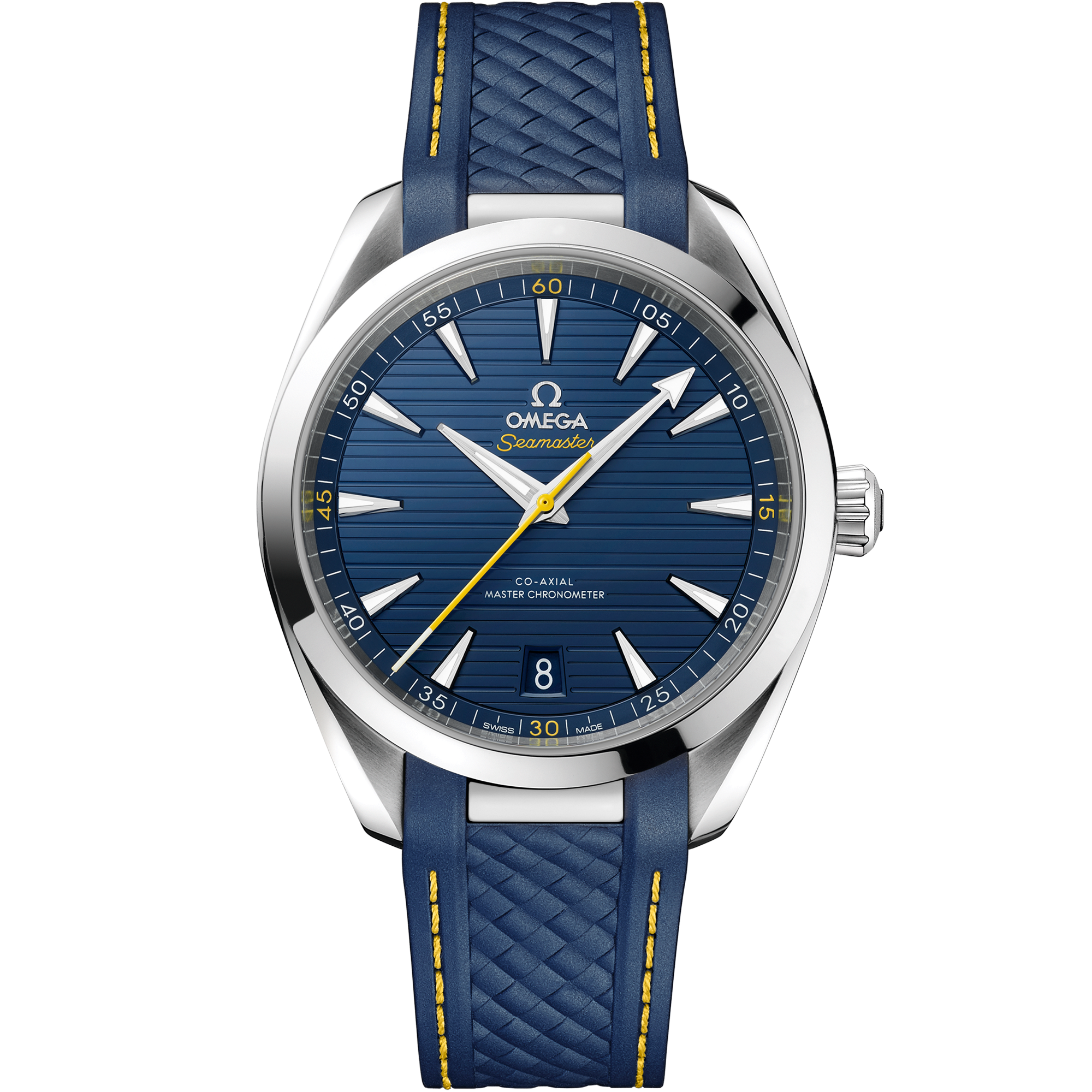 海马系列 AQUA TERRA 150米腕表 41毫米, 精钢表壳 搭配 橡胶表带 - 220.12.41.21.03.009 - 影像 1