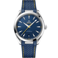 海马系列 AQUA TERRA 150米<span class="nowrap">腕表</span> 41毫米, 精钢表壳 搭配 橡胶表带 - 22012412103009
