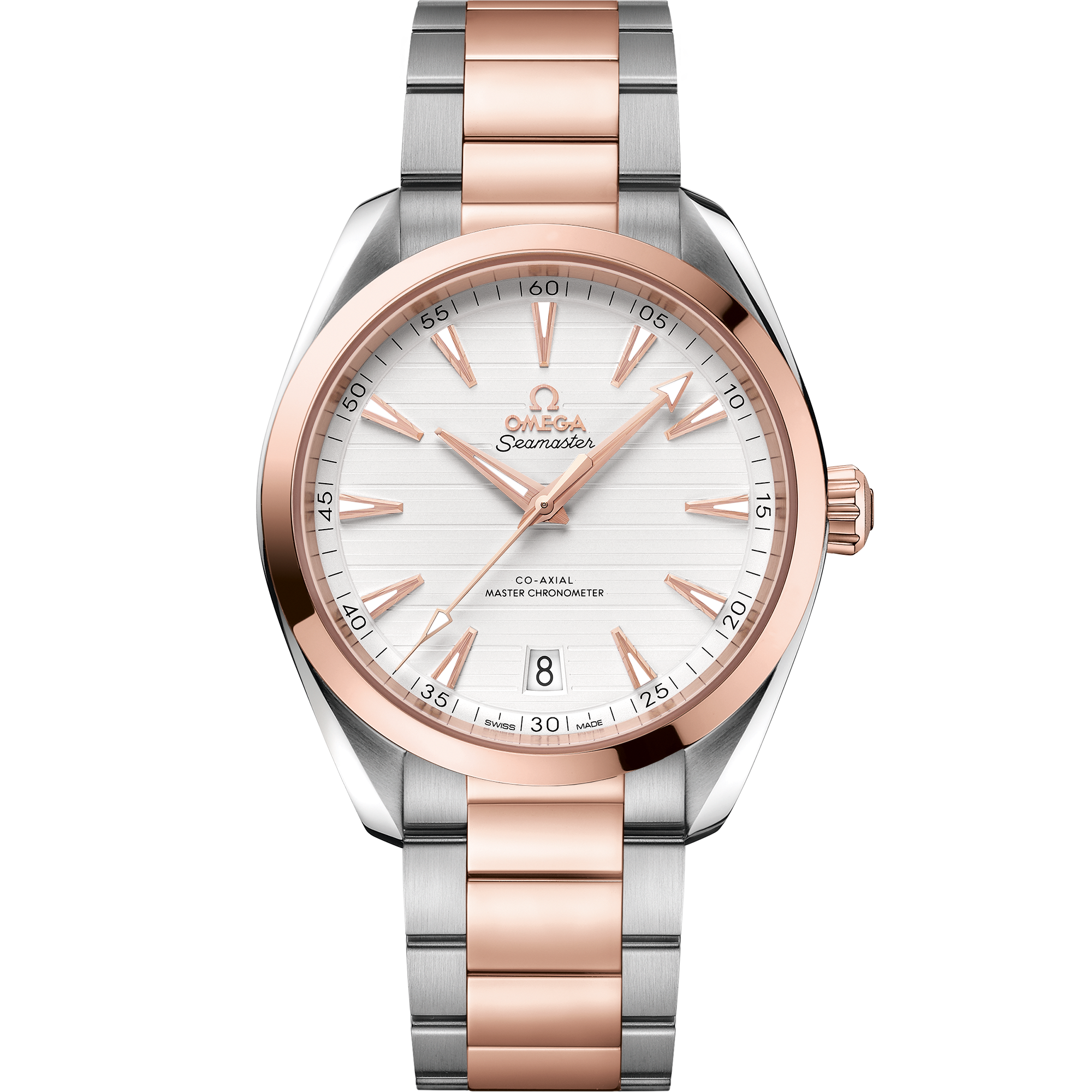 海马系列 AQUA TERRA 150米腕表 41毫米, 精钢-Sedna™ 18k金表壳 搭配 精钢-Sedna™ 18k金表链 - 220.20.41.21.02.001 - 影像 1