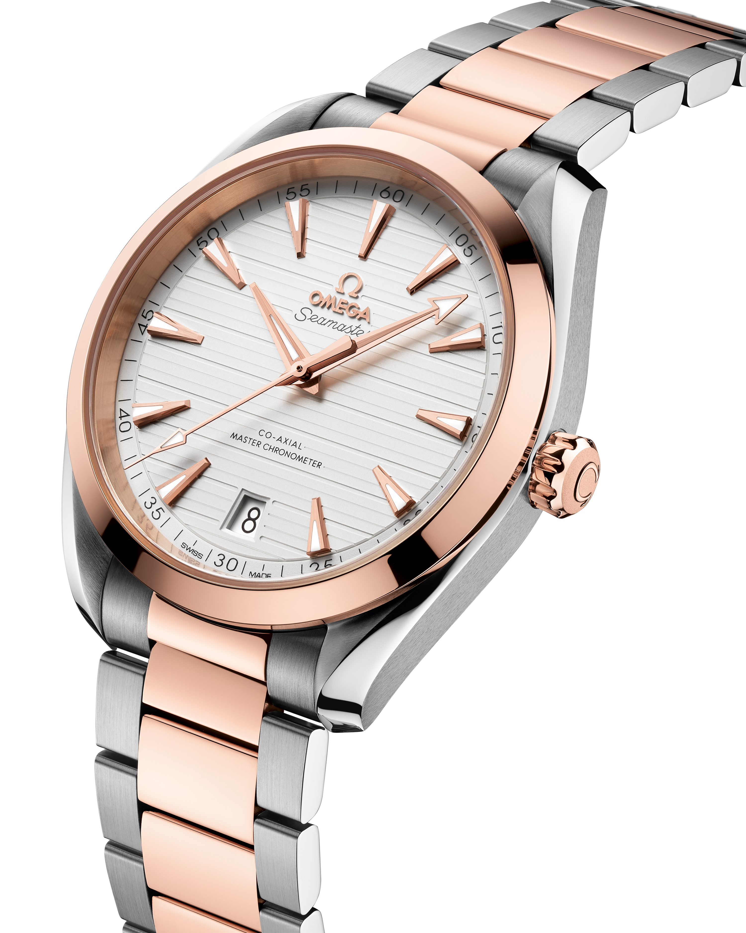 海马系列 AQUA TERRA 150米腕表 41毫米, 精钢-Sedna™ 18k金表壳 搭配 精钢-Sedna™ 18k金表链 - 220.20.41.21.02.001 - 影像 2