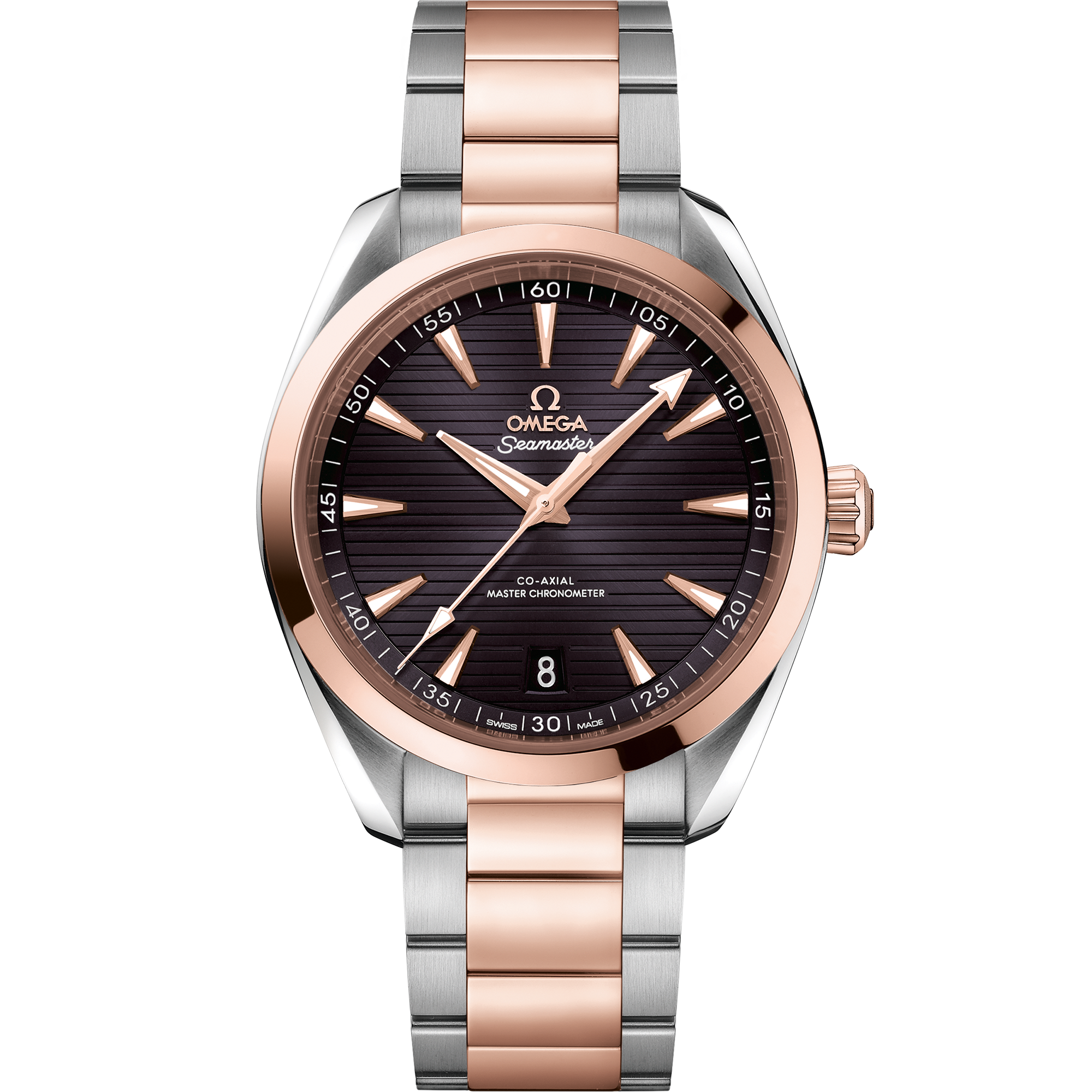 海马系列 AQUA TERRA 150米腕表 41毫米, 精钢-Sedna™ 18k金表壳 搭配 精钢-Sedna™ 18k金表链 - 220.20.41.21.06.001 - 影像 1