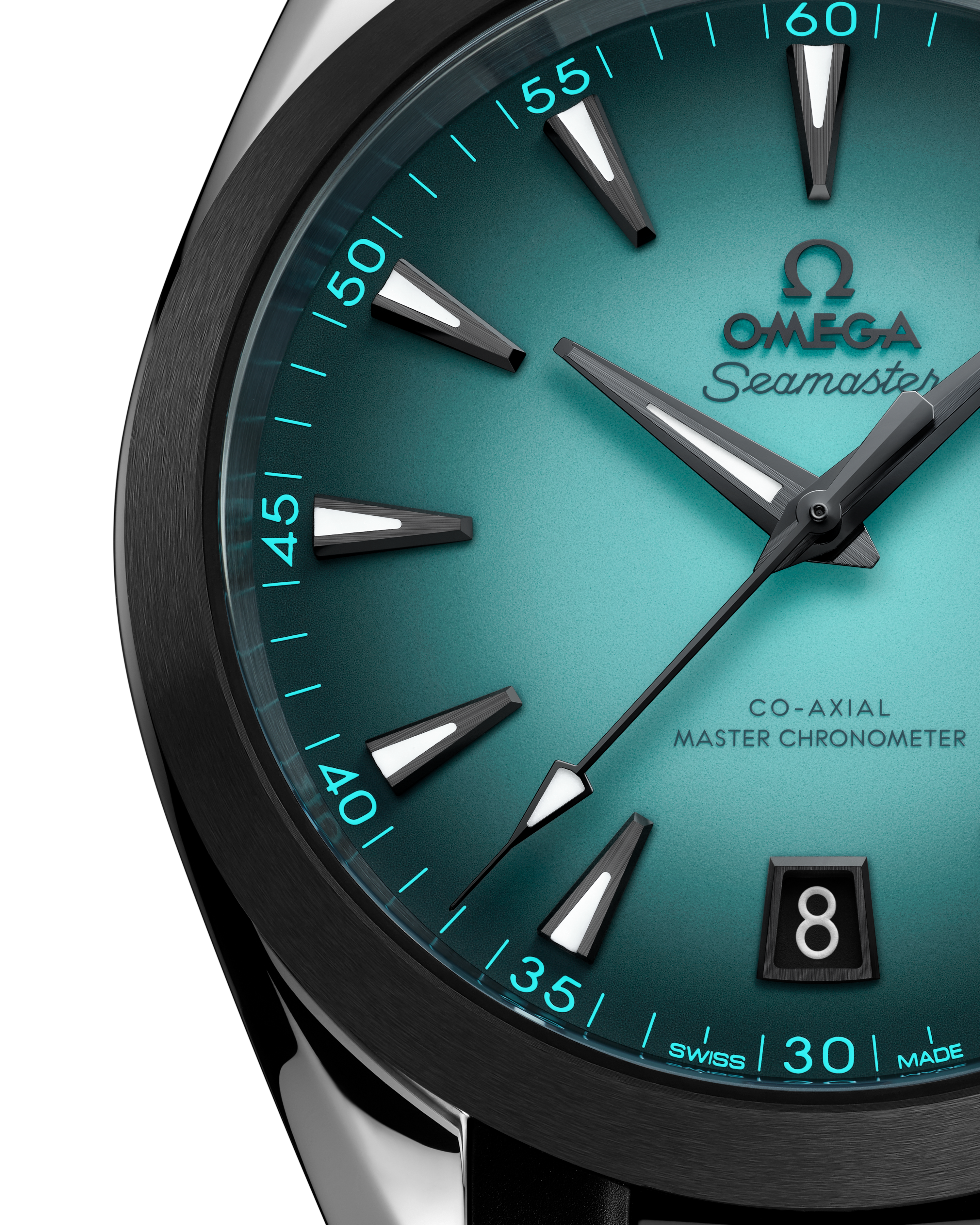 海马系列 AQUA TERRA 150米腕表 41毫米, 精钢表壳 搭配 橡胶表带 - 220.32.41.21.03.001 - 影像 3