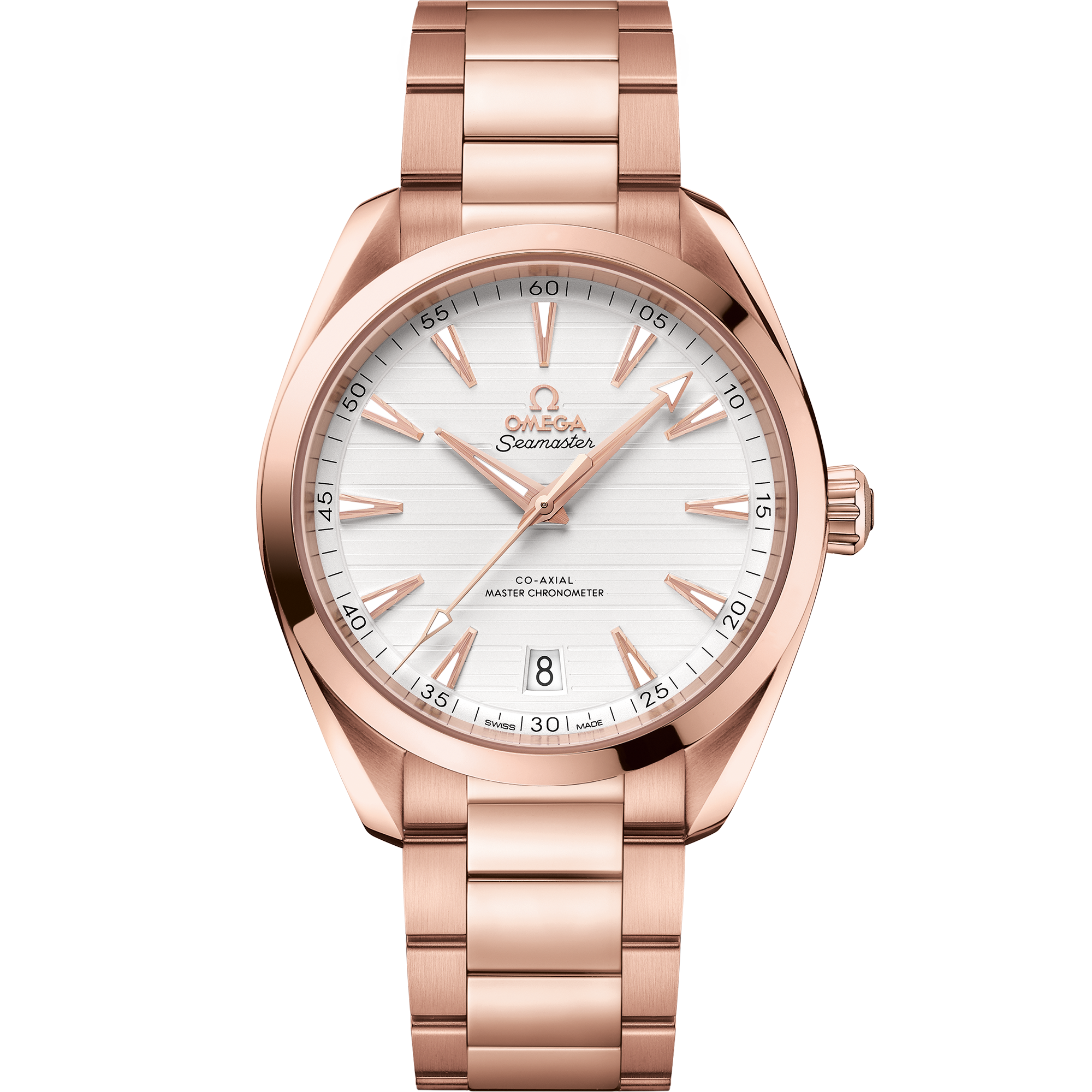 海马系列 AQUA TERRA 150米腕表 41毫米, Sedna™ 18k金表壳 搭配 Sedna™ 18k金表链 - 220.50.41.21.02.001 - 影像 1