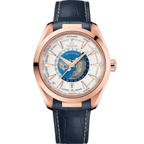 海马<span class="nowrap">系列</span> 43毫米, Sedna™ 18k金表壳 搭配 皮表带 - 22053432202001