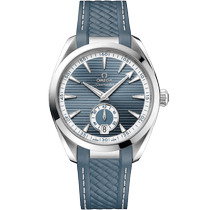 海马系列 AQUA TERRA 150米<span class="nowrap">腕表</span> 41毫米, 精钢表壳 搭配 橡胶表带 - 22012412103005