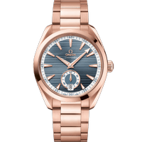 海马系列 AQUA TERRA 150米<span class="nowrap">腕表</span> 41毫米, Sedna™ 18k金表壳 搭配 Sedna™ 18k金表链 - 22050412103001