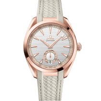 海马系列 AQUA TERRA 150米<span class="nowrap">腕表</span> 41毫米, Sedna™ 18k金表壳 搭配 橡胶表带 - 22052412102001