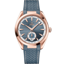 海马系列 AQUA TERRA 150米<span class="nowrap">腕表</span> 41毫米, Sedna™ 18k金表壳 搭配 橡胶表带 - 22052412103002