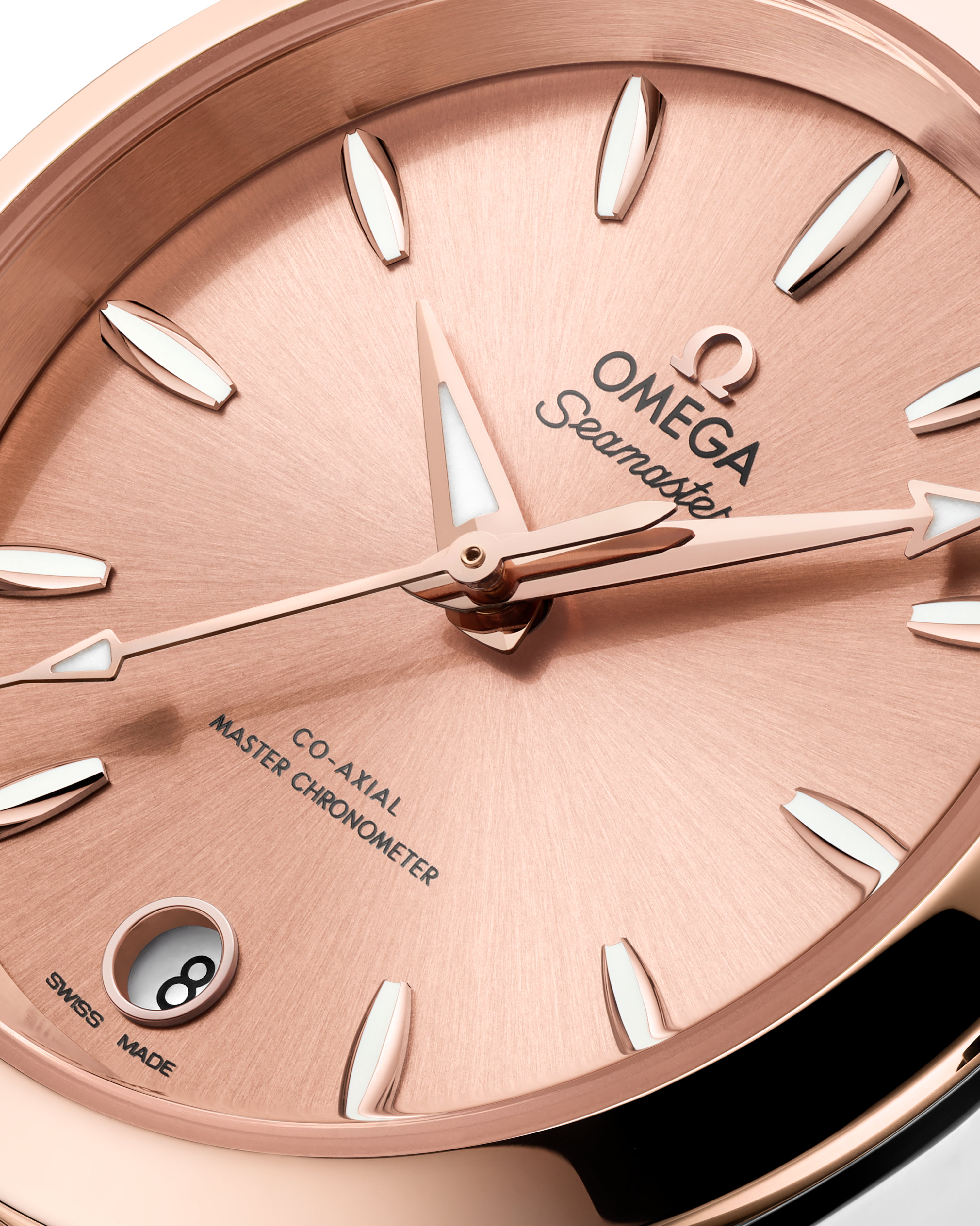 海马系列AQUA TERRA SHADES腕表 34毫米, 精钢-Sedna™ 18k金表壳 搭配 精钢-Sedna™ 18k金表链 - 220.20.34.20.10.001 - 影像 4