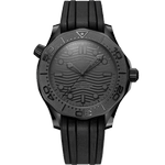 海马<span class="nowrap">系列</span> 43.5毫米, 黑色陶瓷表壳 搭配 橡胶表带 - 21092442001003