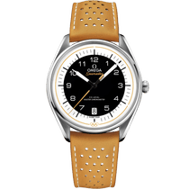 海马<span class="nowrap">系列</span> 39.5毫米, 精钢表壳 搭配 皮表带 - 52232402001002