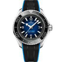 海马<span class="nowrap">系列</span> 45.5毫米, O-MEGASTEEL 搭配 橡胶表带 - 21532462103001