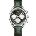 超霸<span class="nowrap">系列</span> 38毫米, 精钢表壳 搭配 鳄鱼皮 - 32418385060001