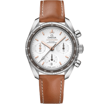 超霸<span class="nowrap">系列</span> 38毫米, 精钢表壳 搭配 皮表带 - 32432385002001