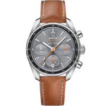 超霸<span class="nowrap">系列</span> 38毫米, 精钢表壳 搭配 皮表带 - 32432385006001