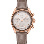 超霸<span class="nowrap">系列</span> 38毫米, Sedna™ 18k金表壳 搭配 皮表带 - 32463385002003