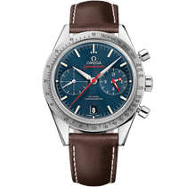 超霸<span class="nowrap">系列</span> 41.5毫米, 精钢表壳 搭配 皮表带 - 33112425103001