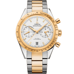 超霸<span class="nowrap">系列</span> 41.5毫米, 精钢-黄色18 k金表壳 搭配 精钢-黄色18 k金表链 - 33120425102001