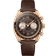 超霸<span class="nowrap">系列</span> 43毫米, 青铜金 搭配 皮表带 - 32992435110001