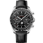 超霸<span class="nowrap">系列</span> 44.25毫米, 精钢表壳 搭配 皮表带 - 30433445201001