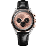 超霸<span class="nowrap">系列</span> 42毫米, 精钢-Sedna™ 18k金表壳 搭配 鳄鱼皮 - 31023425099001