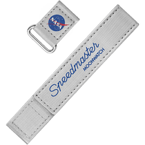 两件式<span class="nowrap">表带</span> - 超霸月球表灰色VELCRO®Brand表带2件套 - 032CWZ016040w