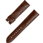 两件式<span class="nowrap">表带</span> - 棕色鳄鱼皮表带，搭配针扣 - 032CUZ010217W