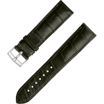 两件式<span class="nowrap">表带</span> - 深绿色鳄鱼皮表带，搭配针扣 - 032CUZ010275W