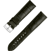 两件式<span class="nowrap">表带</span> - 深绿色鳄鱼皮表带，搭配针扣 - 032CUZ010275W