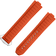 两件式<span class="nowrap">表带</span> - 橙色橡胶表带，搭配折叠表扣，适用于海马系列海洋宇宙600米腕表 - 032Z021357W