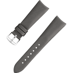 两件式<span class="nowrap">表带</span> - 科技缎面灰色表带，搭配针扣 - 032CWZ010006W