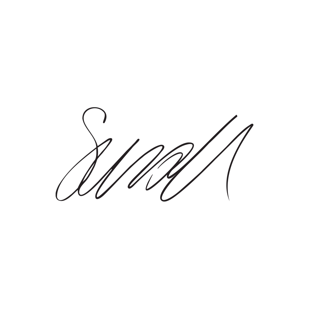 Signature of Sunday Rose Kidman Urban