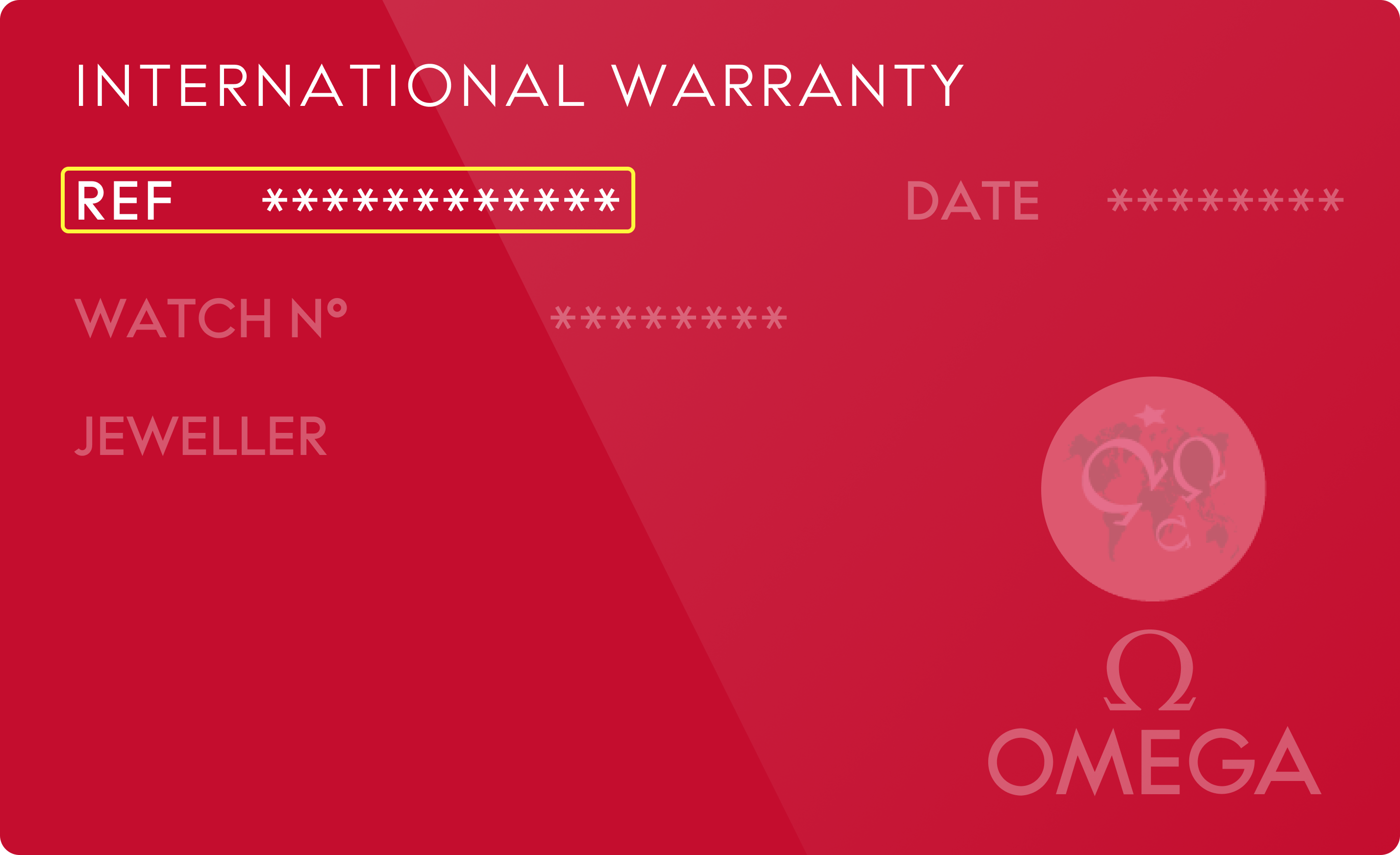 warranty card